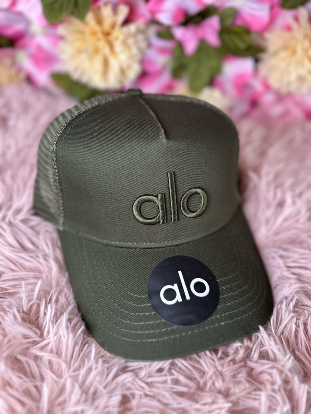 Olive Green Trucker Cap